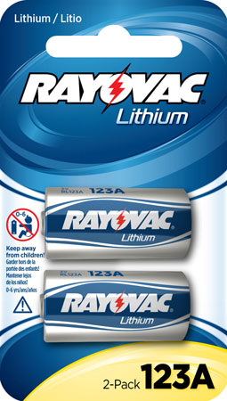 rayovac (energizer) - CR123A -  for sale