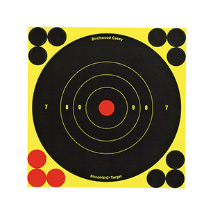 B/C SHT-N-C RND BULLSEYE TGT 12-6" - for sale