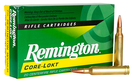 remington ammo|kinetic - Core-Lokt - 7mm Rem Mag for sale