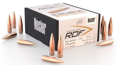 nosler inc - RDF - 30 Caliber for sale