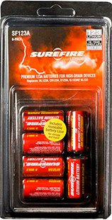 surefire- laser products - 123A Batteries -  for sale