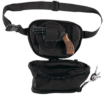BULLDOG FANNY PACK HLSTR BLK MED - for sale