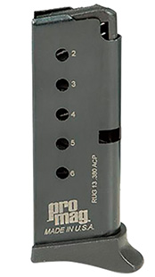 PROMAG RUGER LCP 380ACP 6RD BL - for sale