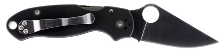 SPYDERCO PARA 3 G10 BLK PLAINEDGE - for sale