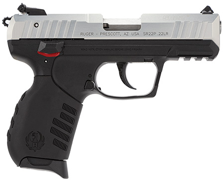 RUGER SR22 22LR 3.5" SLVR 10RD - for sale