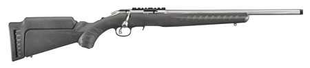 RUGER AMER RF 22LR 18" 10RD TB STS - for sale