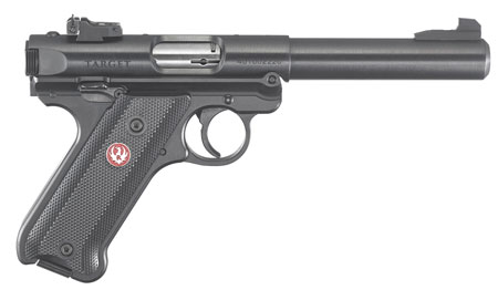 RUGER MRK IV TRGT 22LR 5.5" 10RD BL - for sale