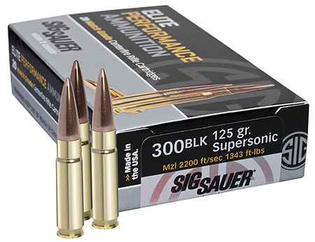SIG AMMO 300BLK 125GR OTM 20/500 - for sale