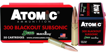 atomic ammunition - Rifle - .300 AAC Blackout for sale
