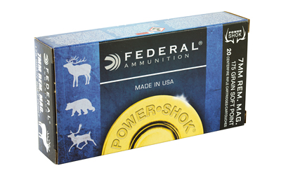 federal cartridge|kinetic - Power-Shok - 7mm Rem Mag for sale