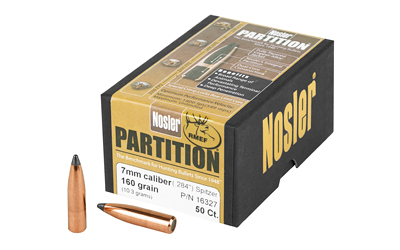 NOSLER 7MM 160GR SP PARTITION 50CT - for sale