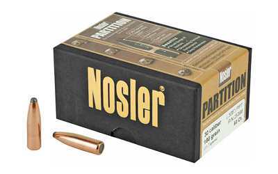 NOSLER 30 CAL 180GR PPT PART. 50CT - for sale