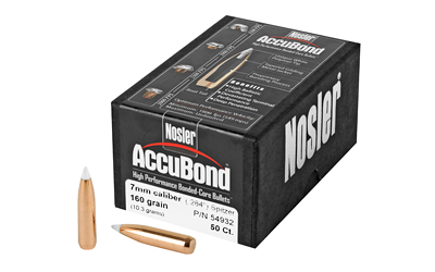 NOSLER 7MM 160GR ACCUBOND 50CT - for sale