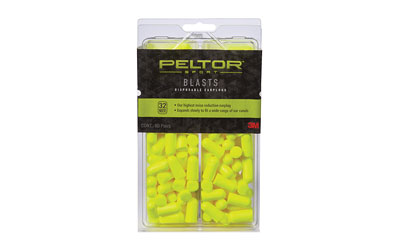 PELTOR SPORTBLAST DISP EARPLG 80PAIR - for sale