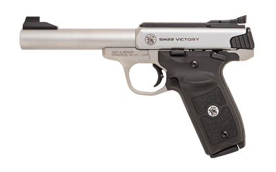S&W VICTORY 22LR 5.5" 10RD STS TG MA - for sale